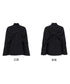 Bow Cape Wool Blend Top